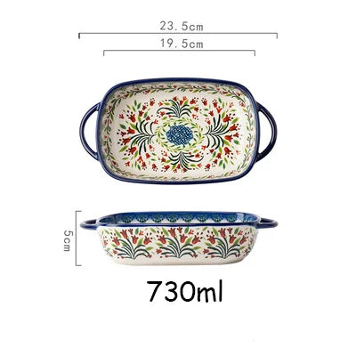 Keramikschale im russischen Stil