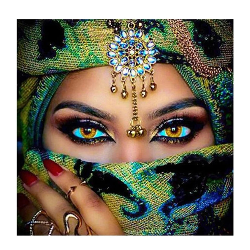 Arabische schönheit Frau Poster