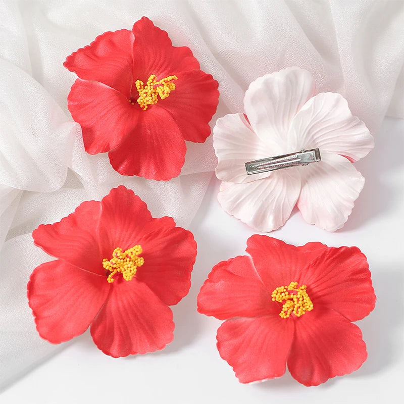Wunderschöne Blumen für die Haare - Haarschmuck