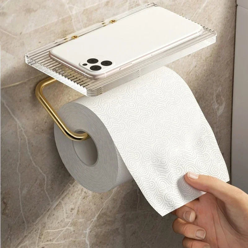 Toilettenpapierhalter in einem schönem Still