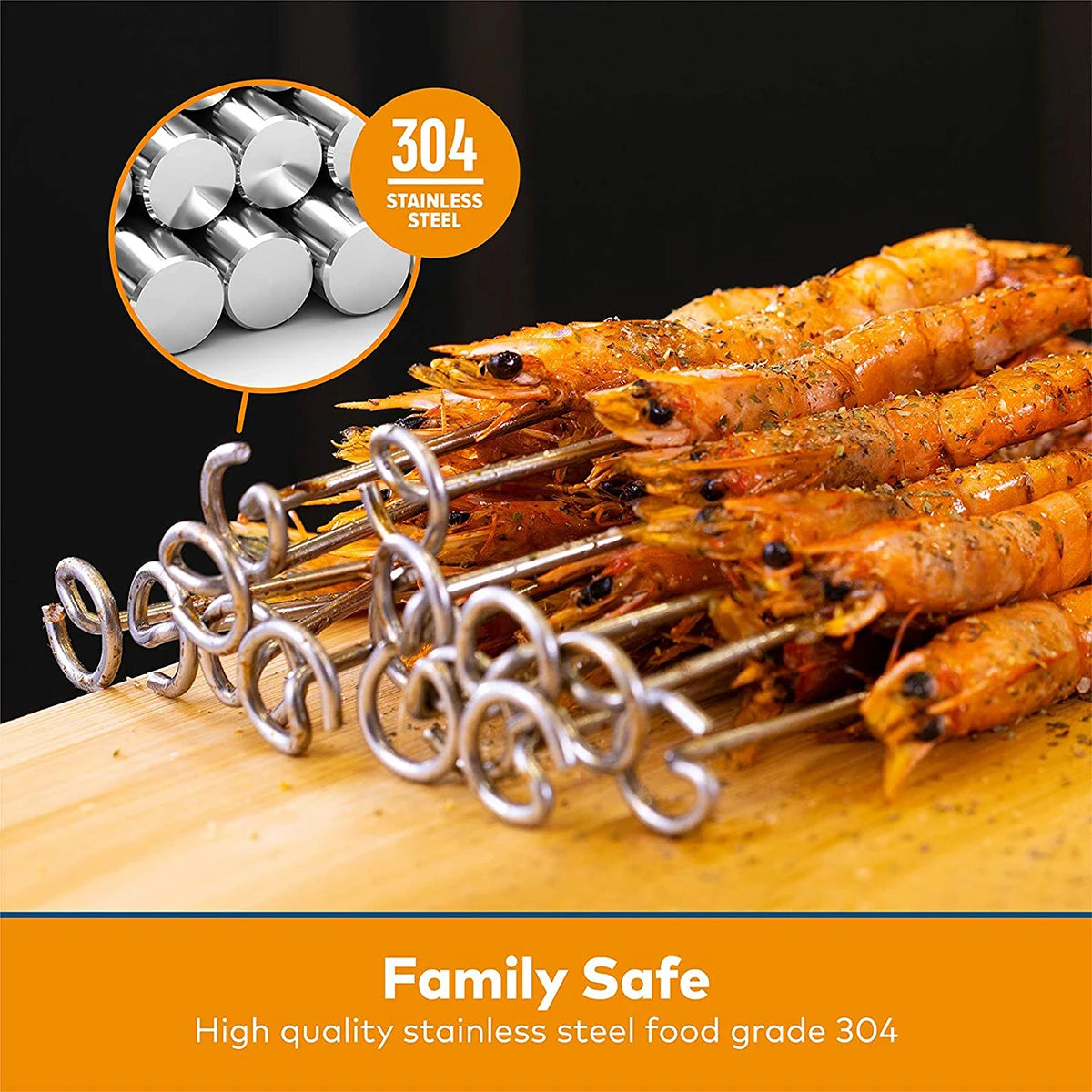 Air Fryer Spießständer Edelstahl Spießgrill