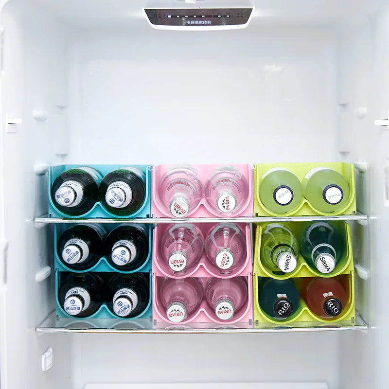 Kühlschrank-Organizer-Weinhalter