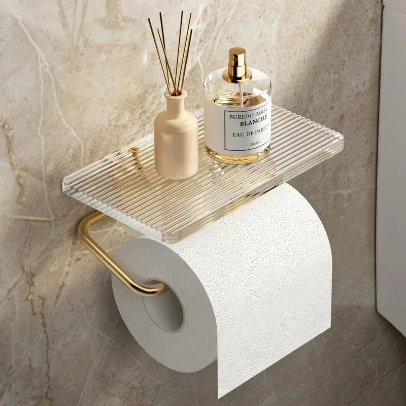 Toilettenpapierhalter in einem schönem Still