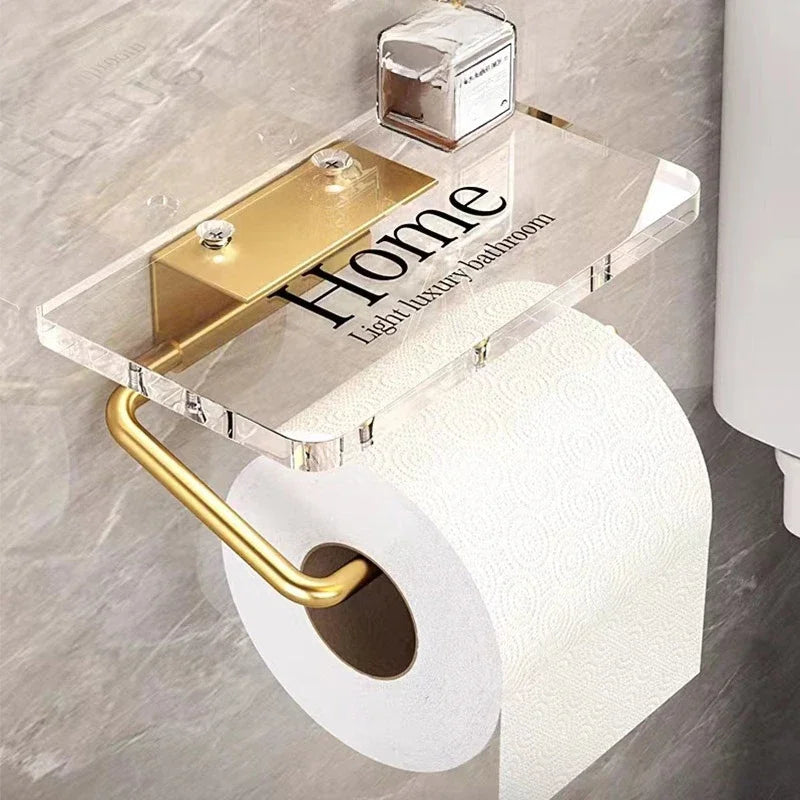 Toilettenpapierhalter in einem schönem Still