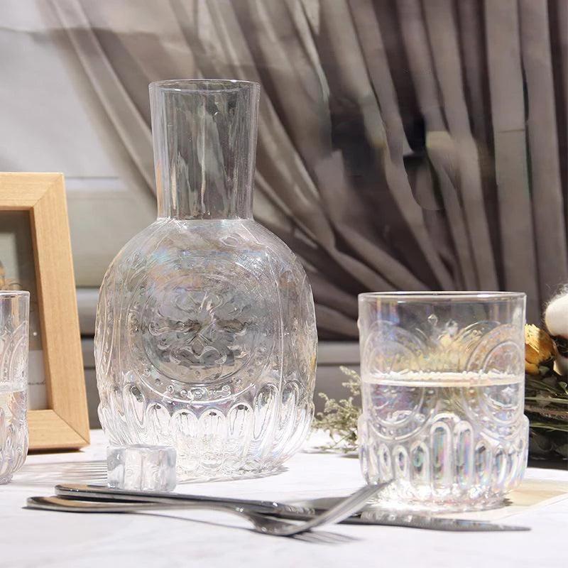 Kaltwasserkessel-Set mit Glasprägung
