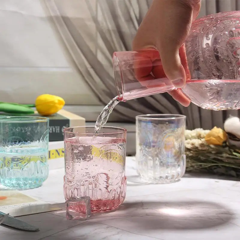 Kaltwasserkessel-Set mit Glasprägung