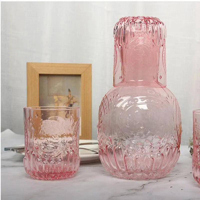 Kaltwasserkessel-Set mit Glasprägung