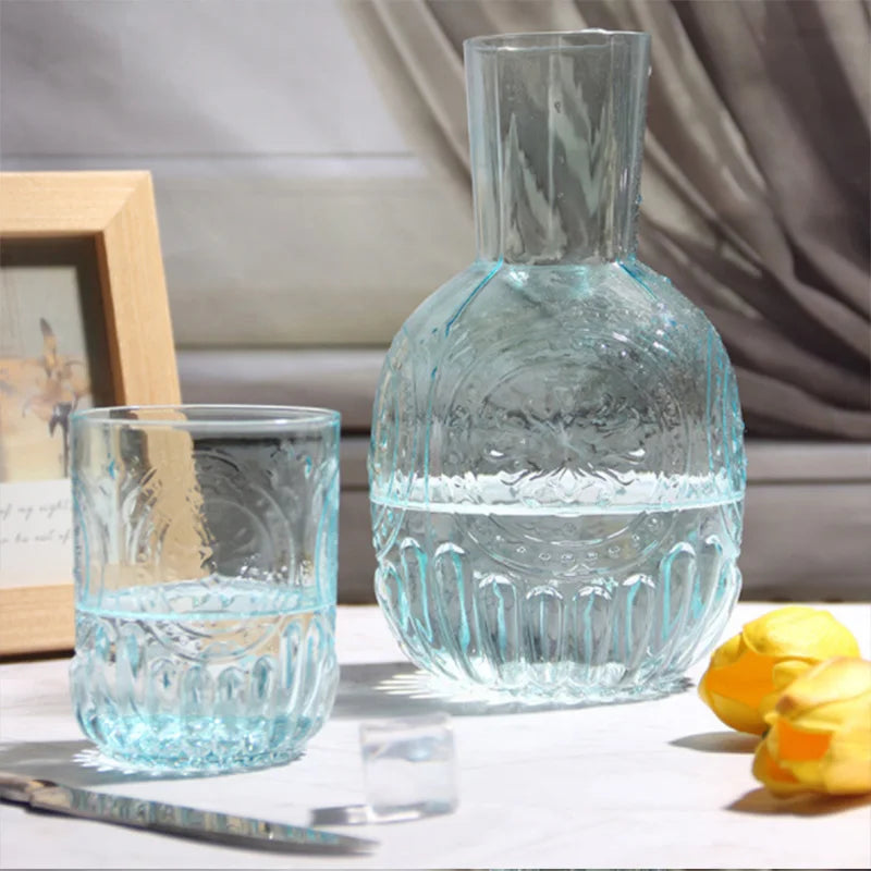 Kaltwasserkessel-Set mit Glasprägung
