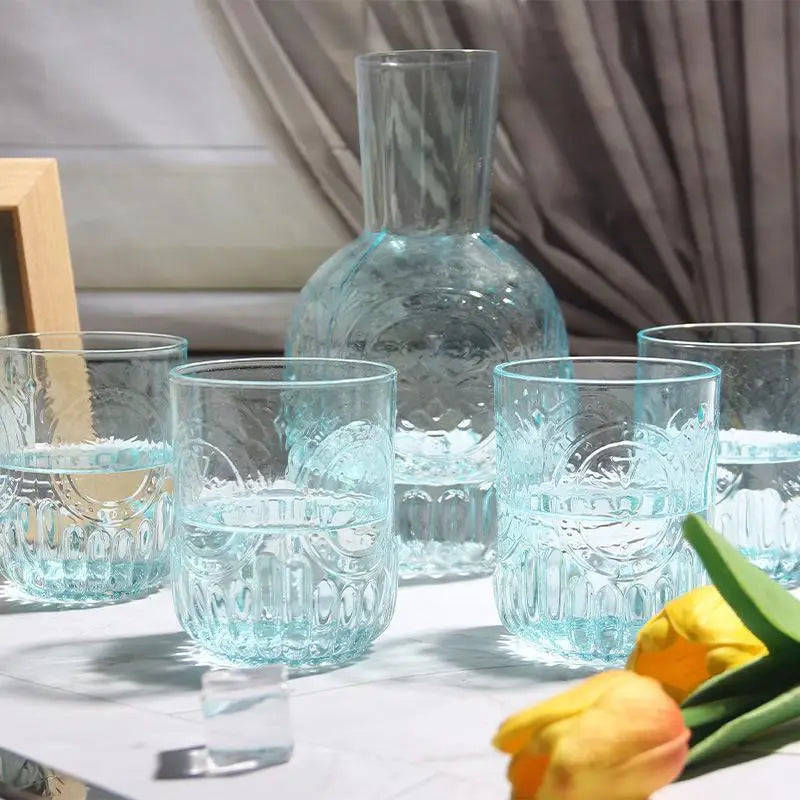 Kaltwasserkessel-Set mit Glasprägung