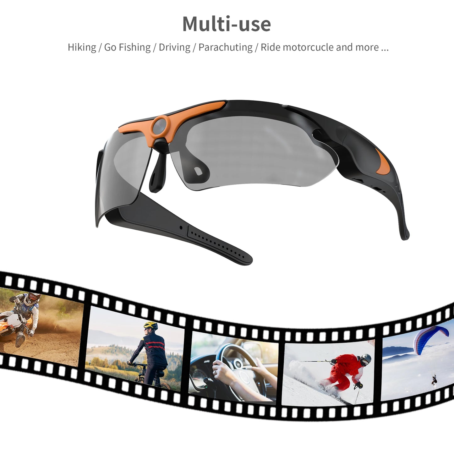 Intelligente Videokamera - SPY CAM polarisierte Linse