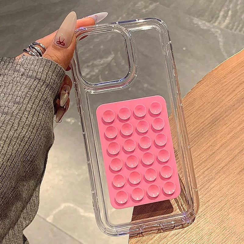 Stoßfeste transparente Telefonhülle für iPhone