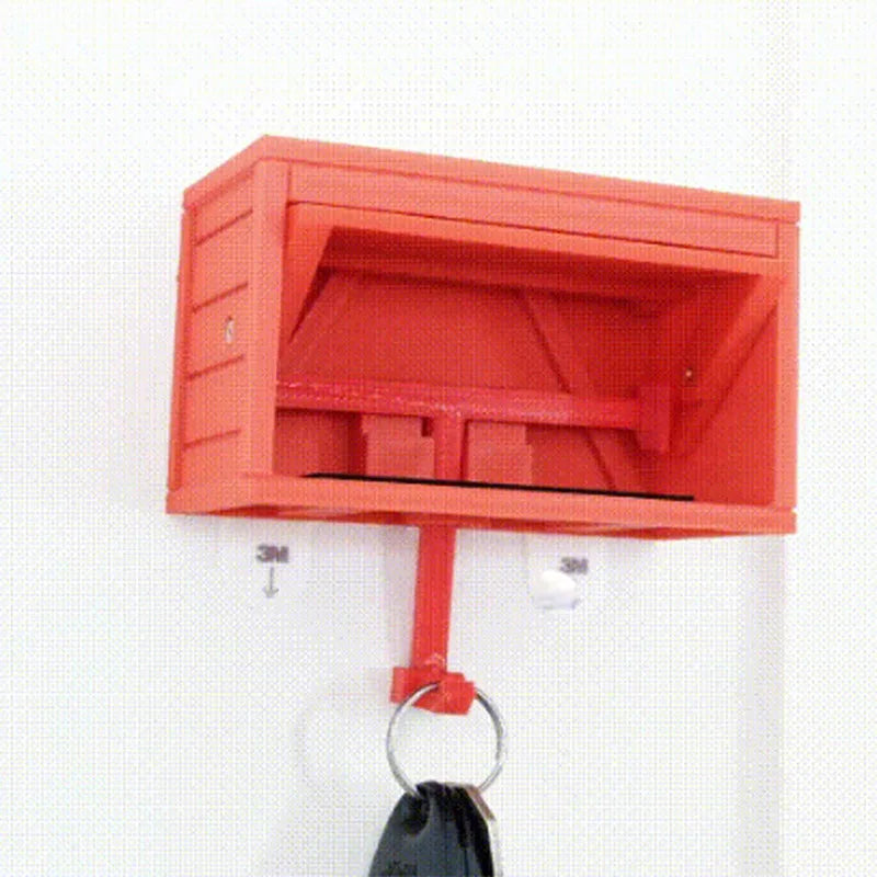 Schlüsselbox im Garagen-Design – 3D-gedruckt & dekorativ