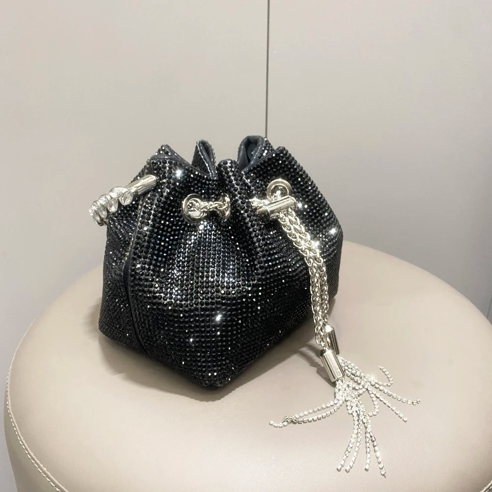 Designer Eimer Kupplung Handtasche - Glitter and Glammour