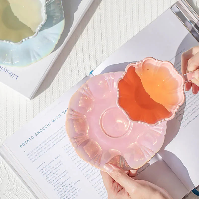 Kreative einfache Kaffeetasse aus Keramik