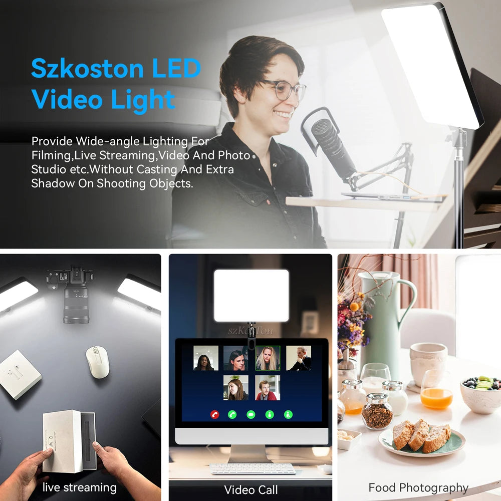 LED-Fotografie-Videolicht-Studiolampen-Set