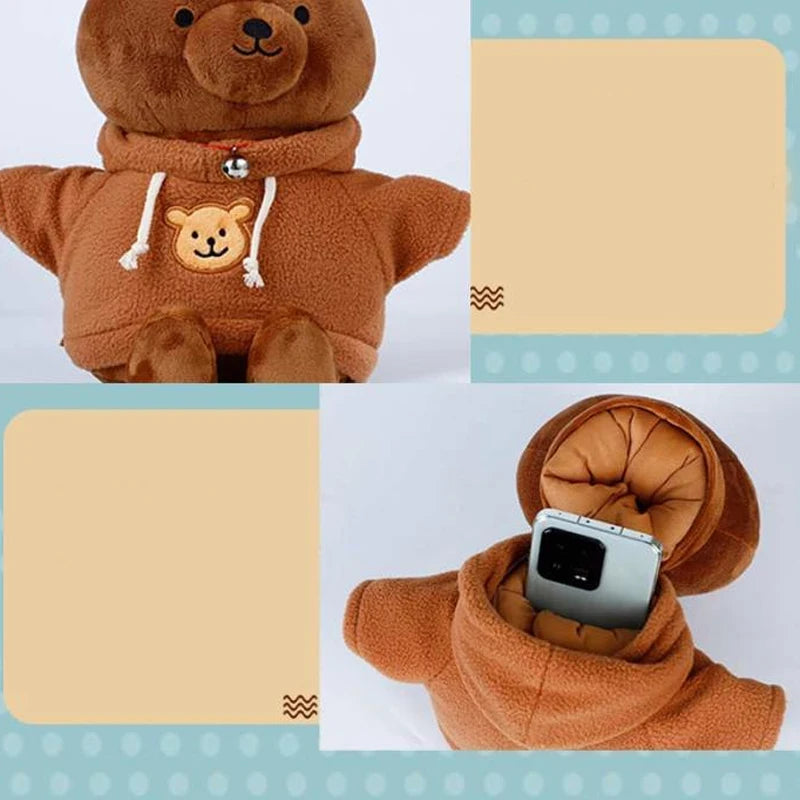 Versteckte Safe-Aufbewahrungstasche mit Plüschbär