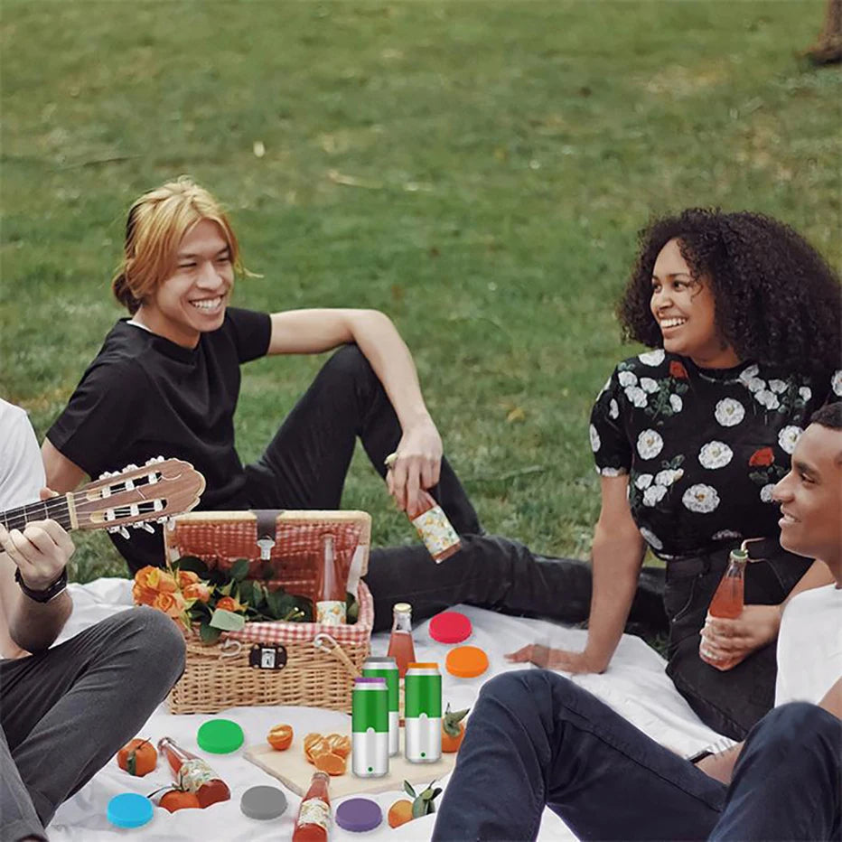 Silikon-Getränkedosendeckel, wiederverwendbarer Dosenverschluss