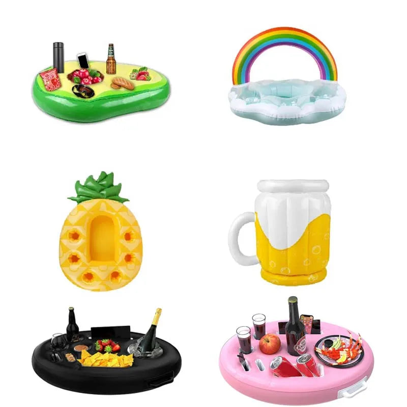 Schwimmende Getränkebar für Pool & Strand – Mit Eisfach