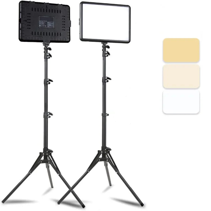 LED-Fotografie-Videolicht-Studiolampen-Set