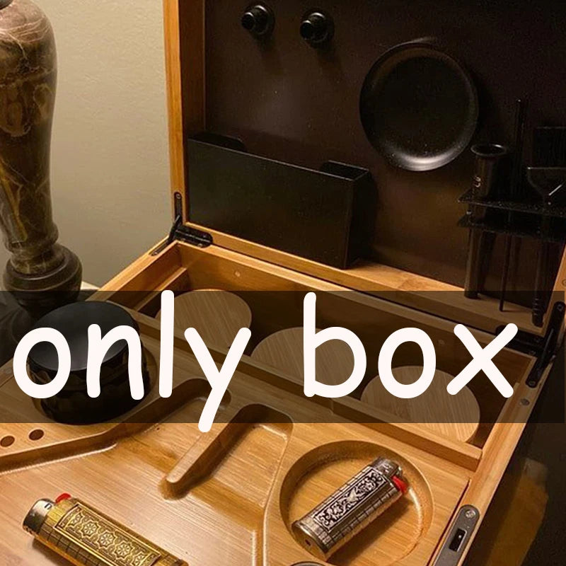 Handgefertigte Bambus-Holzkiste