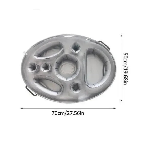 Schwimmende Getränkebar für Pool & Strand – Mit Eisfach