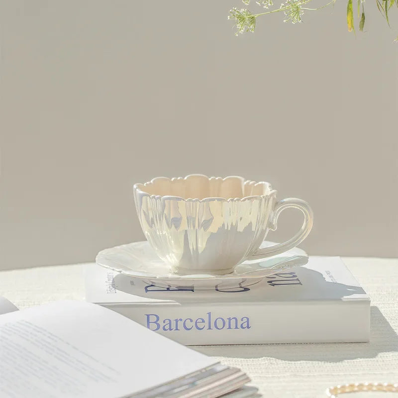 Kreative einfache Kaffeetasse aus Keramik