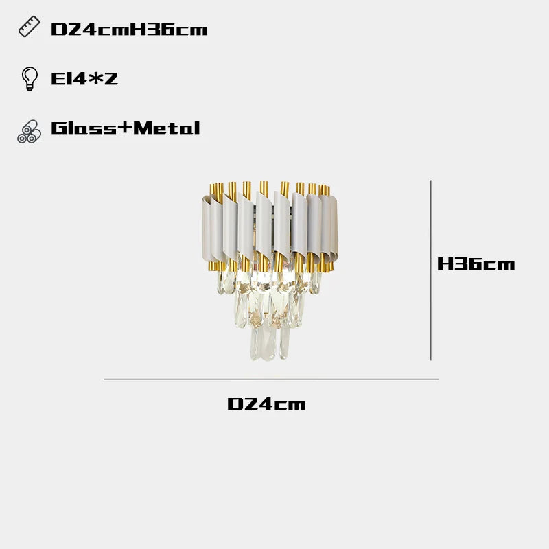 Kristall-Kronleuchter LED-Anhänger-Deckenleuchte