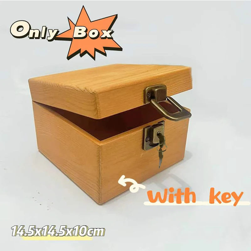 Handgefertigte Bambus-Holzkiste