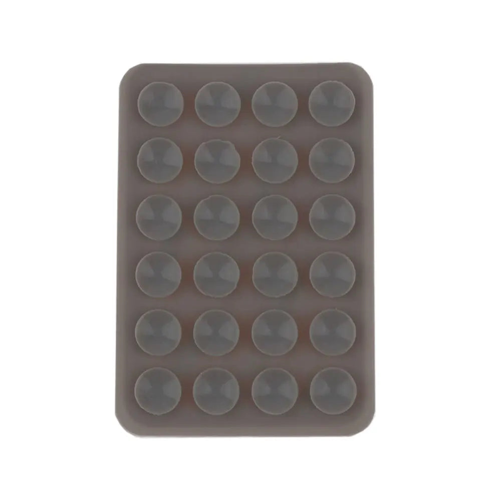 Verdickter Silikon-Saugnapf. 24 quadratische Saugnäpfe