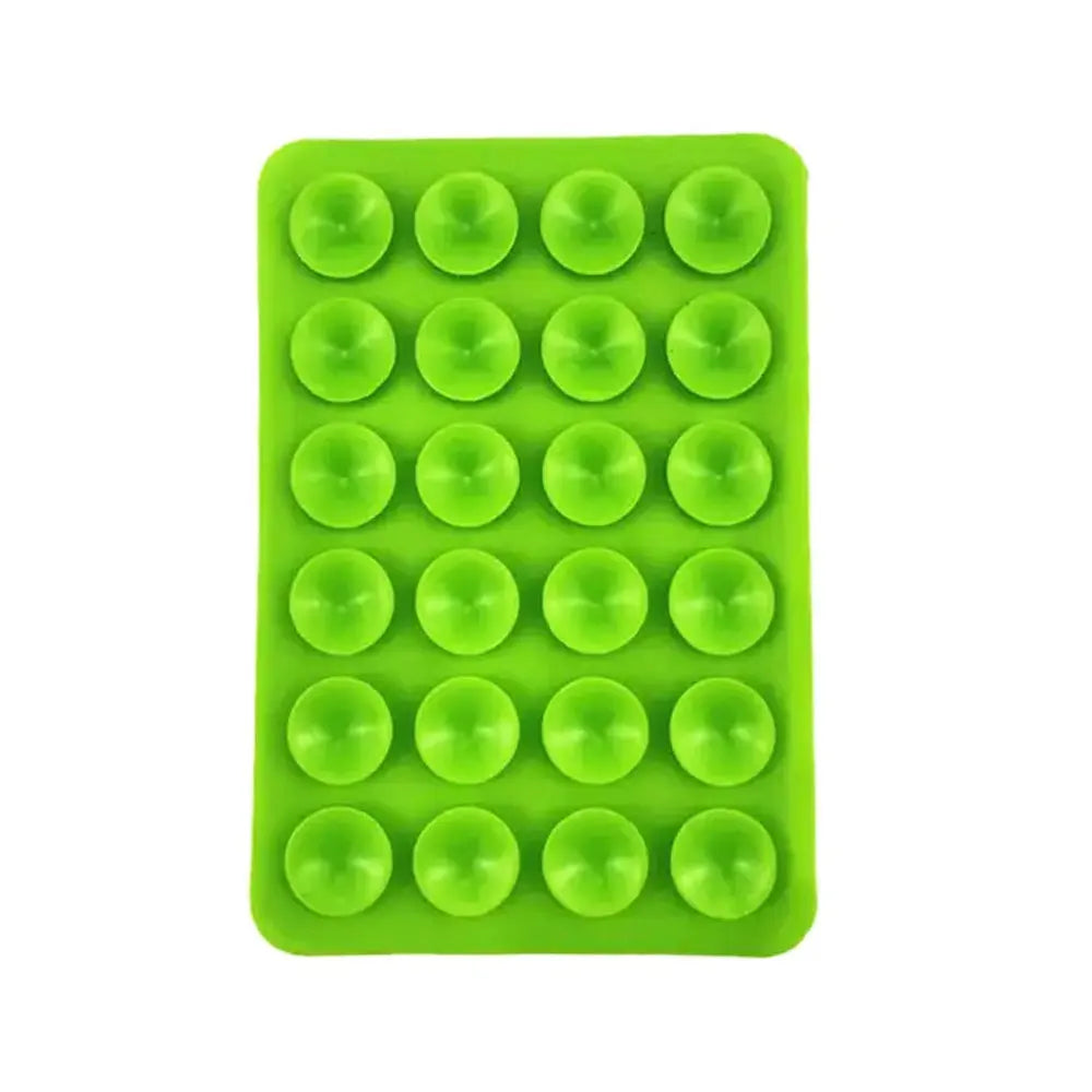 Verdickter Silikon-Saugnapf. 24 quadratische Saugnäpfe