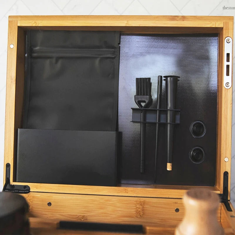 Handgefertigte Bambus-Holzkiste