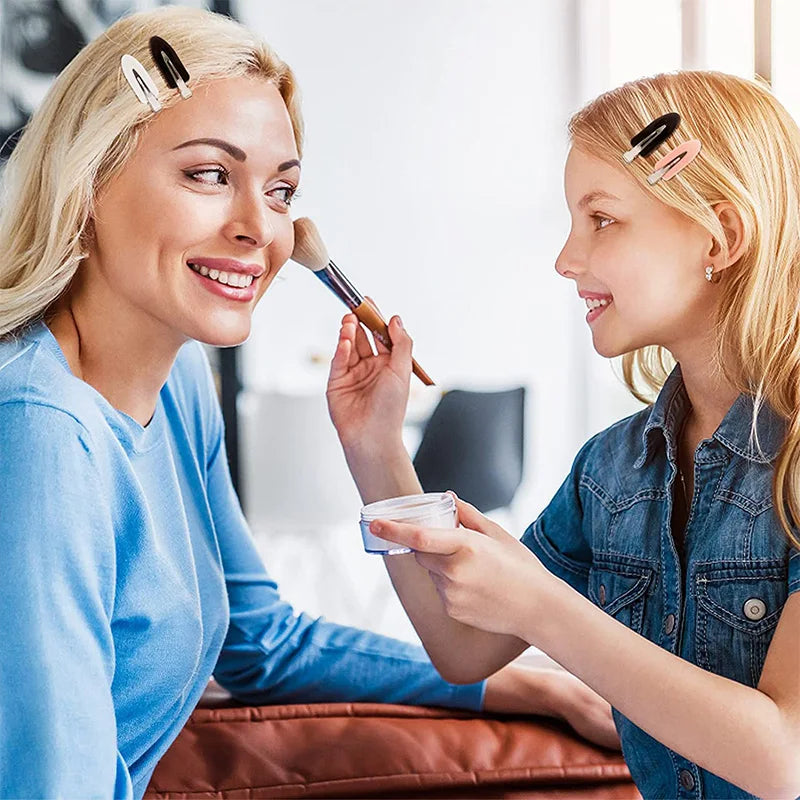 10 oder 20 Stück/Set einfache Haarspangen ohne Falten / Stylisch