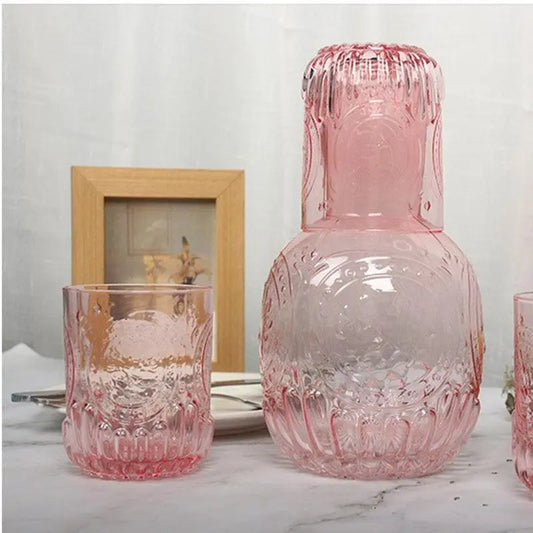Kaltwasserkessel-Set mit Glasprägung