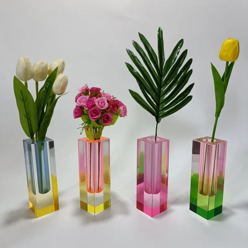 Regenbogen Vase