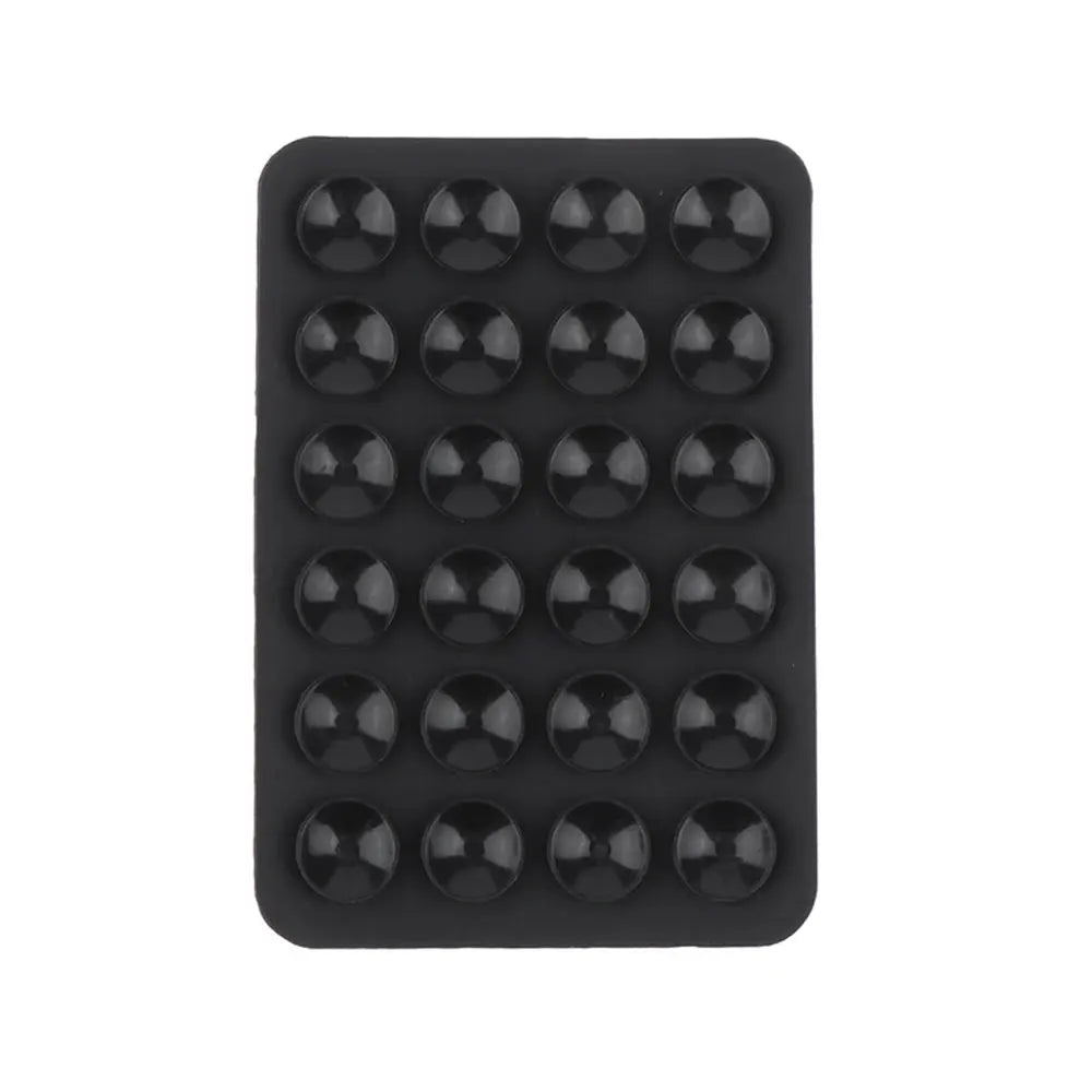 Verdickter Silikon-Saugnapf. 24 quadratische Saugnäpfe