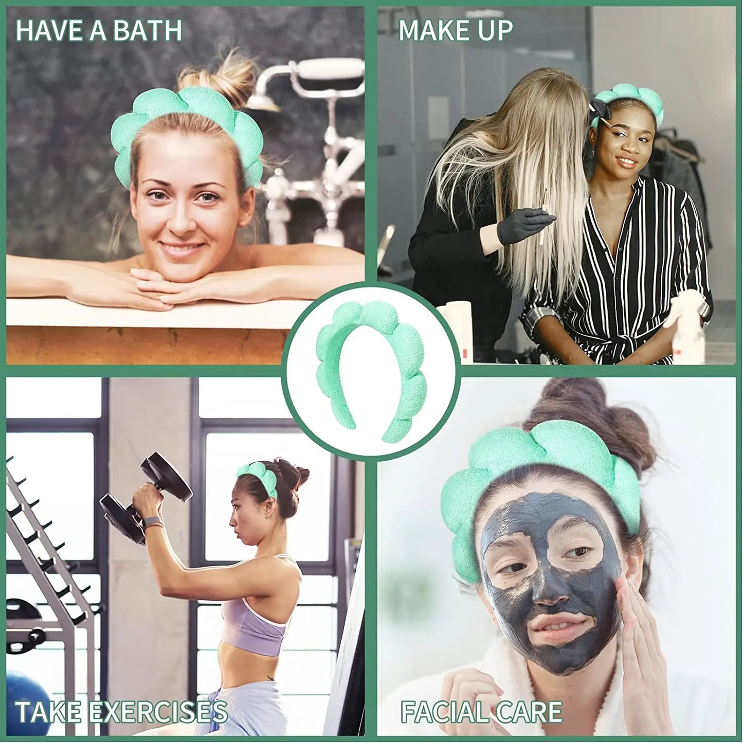 Haarband / Stirnbad zum stylen oder Make-Up auftragen