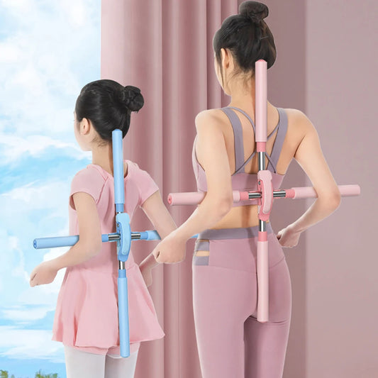 Hunchback Pilates Yoga Stick Stehendes Training Heim-Fitnessstudio