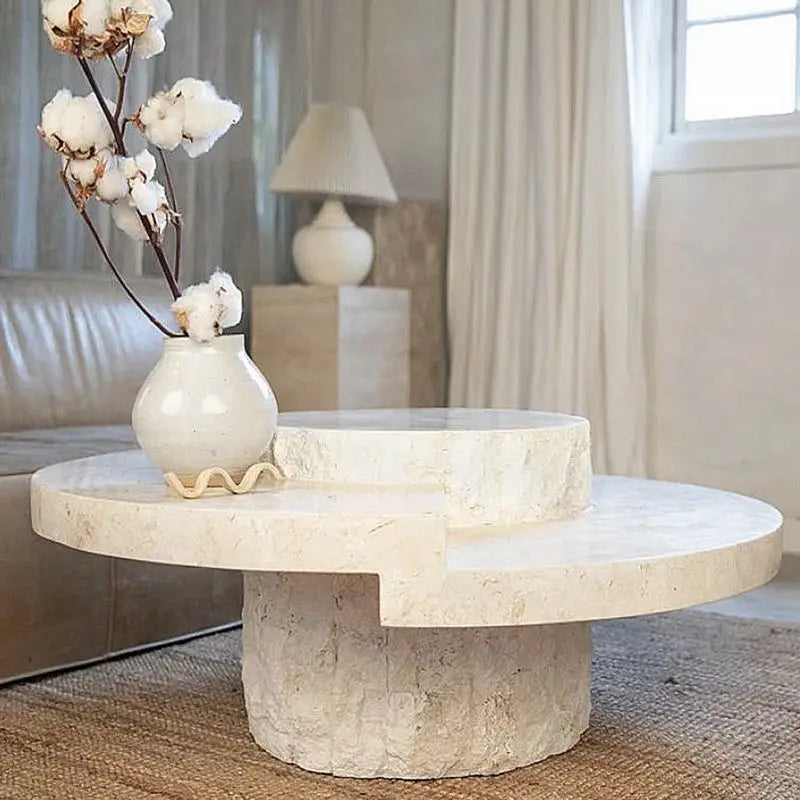Natural Marble Couchtisch Einzigartiges Design
