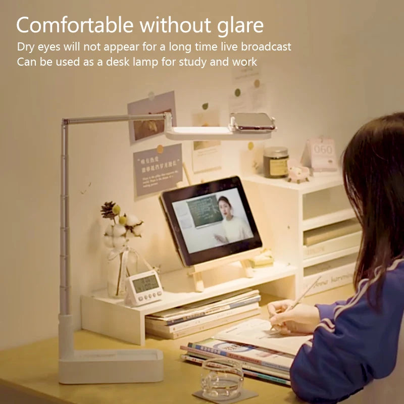 Tragbarer Selfie Live Handysitz mit LED-Licht