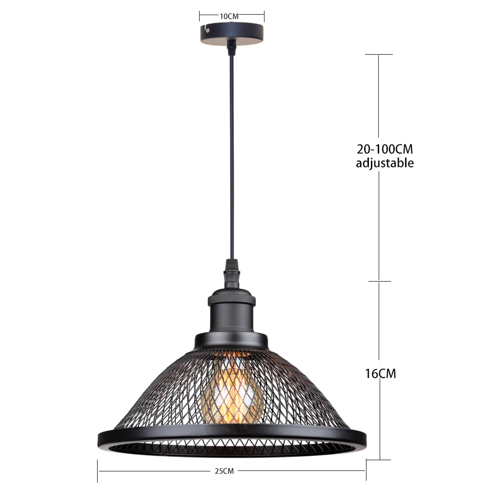 Vintage Retro Penddelleuchte